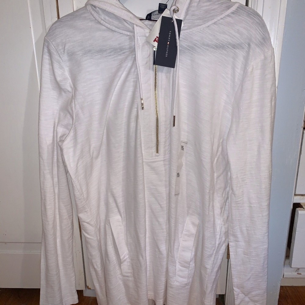 Tommy Hilfiger Light White Sweatshirt